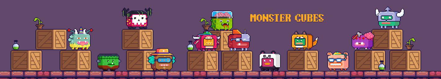 Monster Cubes banner